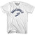 Brazzaville Running Winged Foot Track T-Shirt - Adult - White