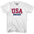 USA Soccer Country T-Shirt - Adult - White USA Soccer Country T-Shirt - Adult - White