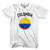 Colombia Soccer Ball T-Shirt - Adult - White Colombia Soccer Ball T-Shirt - Adult - White