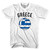 Greece Soccer Ball T-Shirt - Adult - White Greece Soccer Ball T-Shirt - Adult - White