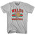 Wales 90's Basketball T-shirts - Grey Heather