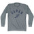 Japan Track Long Sleeve T-shirt - Athletic Grey