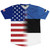 American Flag And Estonia Flag Combination Soccer Jersey Made In USA American Flag And Estonia Flag Combination Soccer Jersey Made In USA