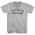 Testicular Fortitude Adult Cotton V-neck T-shirt - Grey Heather