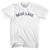 Bear Lake Womens Cotton Junior Cut T-Shirt - White