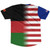 American Flag and Malawi Flag Combination Soccer Jersey Made In USA American Flag and Malawi Flag Combination Soccer Jersey Made In USA