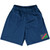 Namibia Country Heritage Flag Basketball Practice Shorts Made In USA by Ultras