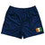 Ivory Coast Country Heritage Flag Rugby Shorts Made In USA by Ultras