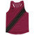 Maroon Red & Black Sash Running Tank Top Racerback Track & Cross Country Singlet Jersey Made In USA - Black & Maroon Red Maroon Red & Black Sash Running Tank Top Racerback Track & Cross Country Singlet Jersey Made In USA - Black & Maroon Red