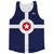 Indianapolis City Flag Running Tank Top Racerback Track and Cross Country Singlet Jersey Made In USA - Blue Indianapolis City Flag Running Tank Top Racerback Track and Cross Country Singlet Jersey Made In USA - Blue