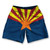 Arizona State Flag Athletic Running Fitness Exercise Shorts 7" Inseam Made in USA - Blue Yellow Arizona State Flag Athletic Running Fitness Exercise Shorts 7" Inseam Made in USA - Blue Yellow
