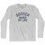 Soccer Saved My Life Adult Cotton Long Sleeve T-Shirt - Grey Heather