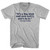 Its A Big Club And You And I Aint In It George Carlin Adult Cotton V-neck T-shirt - Grey Heather