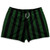 Hunter Green & Black Vertical Stripe Shorty Short Gym Shorts 2.5" Inseam Made In USA by Ultras Hunter Green & Black Vertical Stripe Shorty Short Gym Shorts 2.5" Inseam Made In USA by Ultras