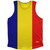 Chad Country Flag Athletic Tank Top by Ultras