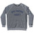 BMX Racing Addict Adult Tri-Blend Sweatshirt-Athletic Grey
