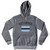 Botswana Country Flag Heritage Tri-Blend Hoodie by Ultras