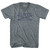 El Porto Surf Adult Tri-Blend V-neck T-shirt - Athletic Grey