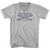 Huntington Surf Adult Cotton V-neck T-shirt - Grey Heather