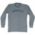 Honolulu Adult Tri-Blend Long Sleeve T-shirt - Athletic Grey