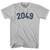 2049 Year Celebration Adult Cotton T-shirt - Cool Grey