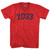 2033 Year Celebration Adult Tri-Blend V-neck T-shirt - Athletic Red 2033 Year Celebration Adult Tri-Blend V-neck T-shirt - Athletic Red