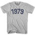 1979 Year Celebration Youth Cotton T-shirt - Grey Heather