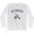 Richmond City Tricycle Adult Cotton Long Sleeve T-shirt - White