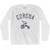 Corona City Tricycle Adult Cotton Long Sleeve T-shirt - White
