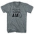 Florida A1A Adult Tri-Blend V-neck T-shirt - Athletic Grey