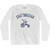 Chattanooga Tricycle Adult Cotton Long Sleeve T-shirt - White Chattanooga Tricycle Adult Cotton Long Sleeve T-shirt - White