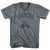 Lansing City Tricycle Adult Tri-Blend V-neck T-shirt - Athletic Grey
