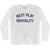 Next Play Mentality Adult Cotton Long Sleeve T-shirt by Ultras Next Play Mentality Adult Cotton Long Sleeve T-shirt by Ultras
