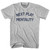 Next Play Mentality Adult Cotton T-shirt by Ultras Next Play Mentality Adult Cotton T-shirt by Ultras