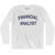 Financial Analyst Adult Cotton Long Sleeve T-shirt by Ultras