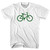 Green Power Bicycle Womens Cotton Junior Cut T-Shirt by Ultras