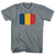 Chad Country Flag Adult Tri-Blend T-Shirt by Ultras
