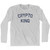 Crypto King Adult Cotton Long Sleeve T-shirt by Ultras