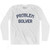Problem Solver Adult Cotton Long Sleeve T-shirt by Ultras