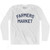 Farmers Market Adult Cotton Long Sleeve T-shirt by Ultras