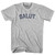 Salut - Hello In French Adult Cotton T-shirt - Grey Heather Salut - Hello In French Adult Cotton T-shirt - Grey Heather