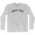 West Side Adult Cotton Long Sleeve T-shirt - Grey Heather West Side Adult Cotton Long Sleeve T-shirt - Grey Heather