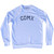 CDMX Adult Tri-Blend Sweatshirt - White