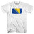 Bosnia And Herzegovina Country Flag Adult Cotton T-Shirt by Ultras Bosnia And Herzegovina Country Flag Adult Cotton T-Shirt by Ultras