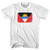 Antigua And Barbuda Country Flag Womens Cotton Junior Cut T-Shirt by Ultras