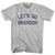 Lets Go Brandon Womens Cotton Junior Cut T-Shirt by Ultras