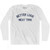 Better Luck Next Time Adult Cotton Long Sleeve T-Shirt by Ultras