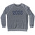 2025 Year Celebration Adult Tri-Blend Sweatshirt - Athletic Grey
