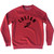 Custom Running Track Winged Foot Adult Tri-Blend Sweatshirt - Red Heather Custom Running Track Winged Foot Adult Tri-Blend Sweatshirt - Red Heather