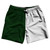 Green Forest And White Quad Color Swim Shorts 7" Made In USA - Green Forest And White Green Forest And White Quad Color Swim Shorts 7" Made In USA - Green Forest And White